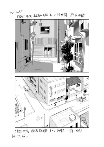 背景作画とか